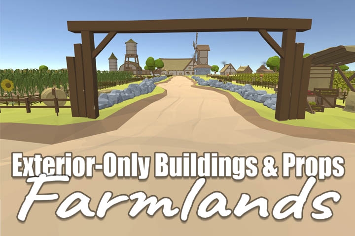 Exterior-Only Buildings & Props: Farmlands